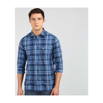 Men Checkered Casual Spread Shirt