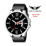 Lcs-8181 Black Dial Day & Date Functioning Watch Analog Watch - For Men