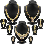 Alloy Jewel Set  (Gold) International