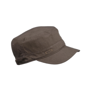 Trendy Men Grey Cotton Baseball Cap