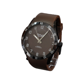 Men’s Quartz Watch – Brown | Classic Elegance Meets Everyday Functionality