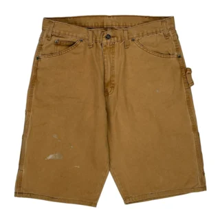 Men’s Brown Cotton Carpenter Shorts – Rugged, Comfortable & Utility-Ready