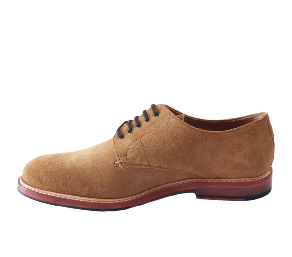 Tan Suede Shoes for Men | Classic Style, Effortless Comfort | Smart-Casual Essential - Image 2