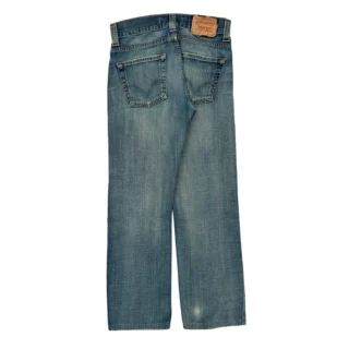 Men’s Blue Cotton Jeans – 32W x 29L | Classic Fit, Everyday Comfort