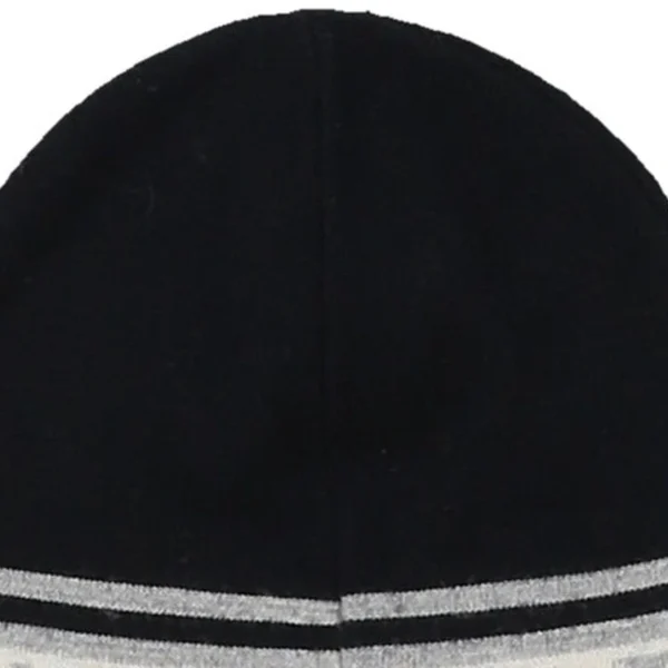Kids' Black Wool Blend Beanie – Small | Ages 8–10 | Cozy & Stylish Winter Wear - Image 2